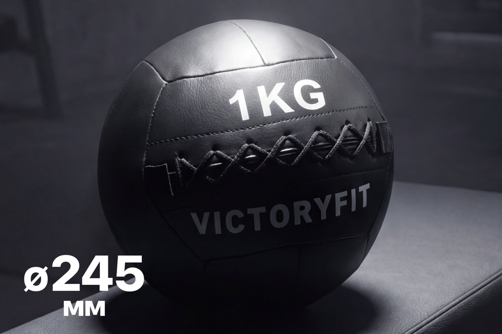 Мяч тренировочный (Wall Ball) 1 кг VictoryFit VF-WBA010