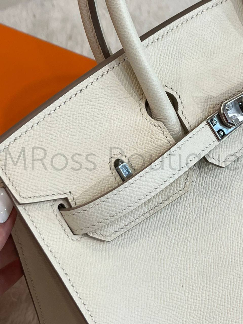 Сумка Hermes Birkin 25 ручной работы
