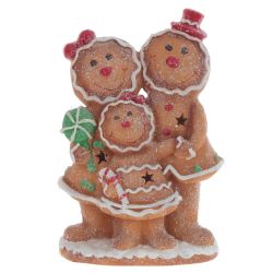 GAEM Фигурка декоративная с подсветкой "Пряники", L27 W14 H39,5 см (AAAх3 н/п)