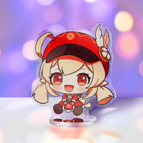 Фигурка акриловая Геншин Импакт Кли, Genshin Impact