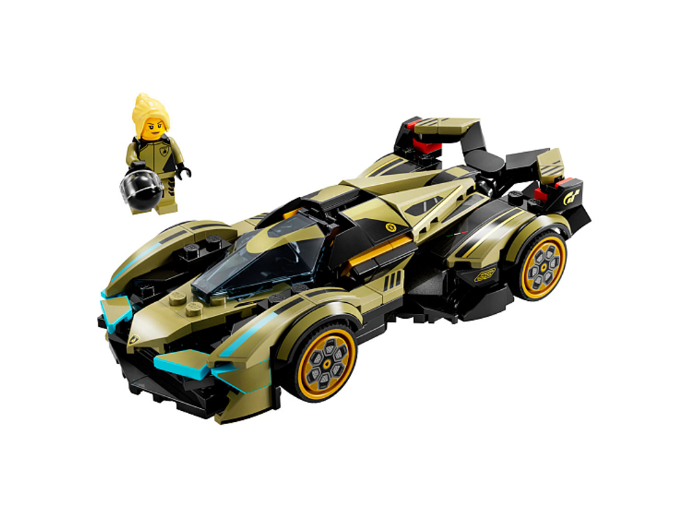 LEGO Speed Champions 76923 «Суперкар Lamborghini Lambo V12 Vision GT» — футуристический дизайн