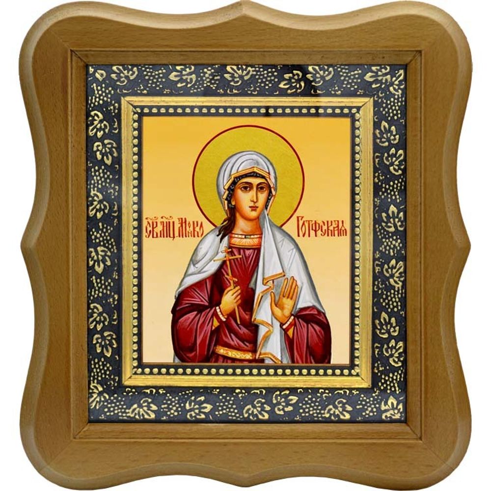 Моико Готфская мученица. Икона на холсте.