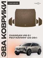 Коврики ЭВА в багажник для Changan UNI-S рестайлинг (CS55 Plus рестайлинг 2) 2025-2026г