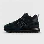 кроссовки New Balance 574 Mid Navy / Black Wmns Winter