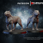 Necromunda Cyber-Mastiff Кибер-Пёс №1 1шт. миниатюра для dnd, днд, pathfinder, фентези, Настольная игра, НРИ, Варгейм, РПГ