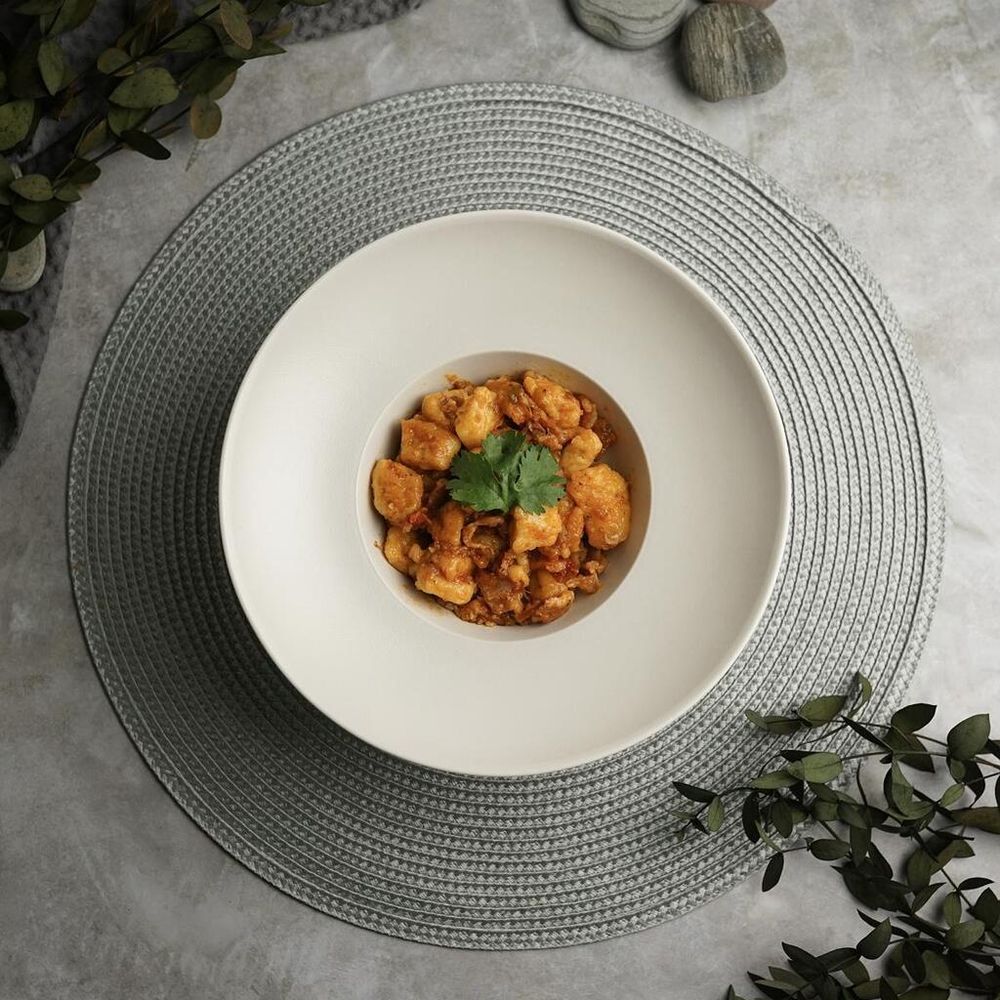 Тарелка глубокая 250 мл d 21 см h7,5 см для пасты   Noble [2]