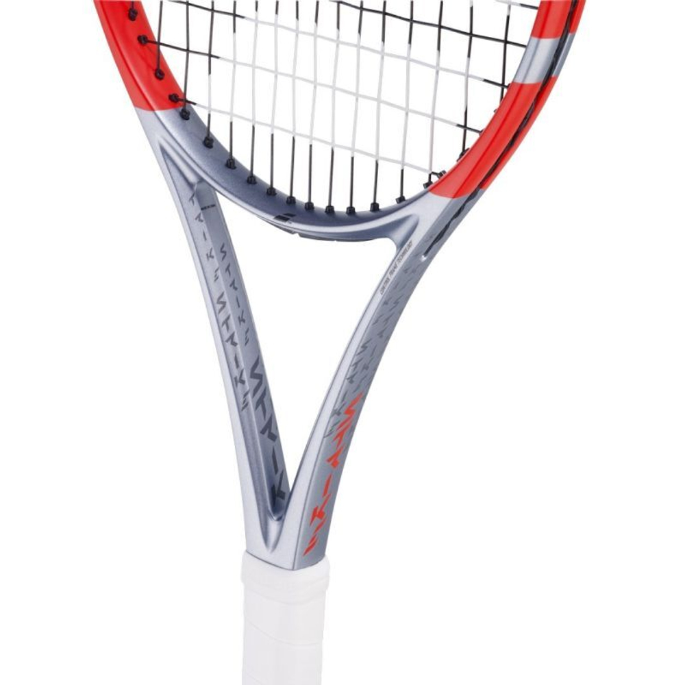 Теннисная ракетка Babolat Pure Strike Team 4-gen - grey/fluo strike
