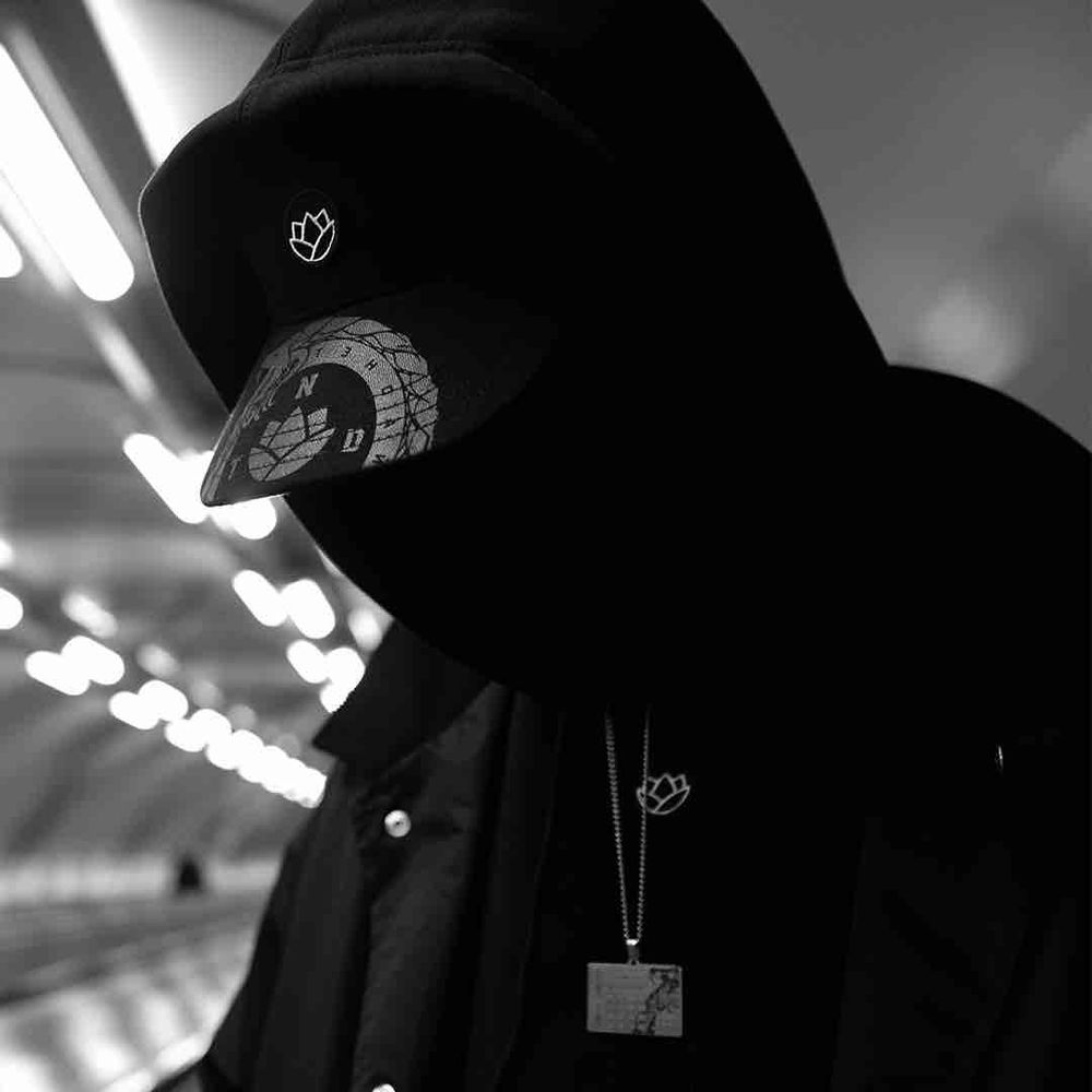 Кепка Тандем Тэндай Tandem 6-ти панельная черная