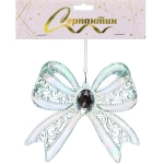 Подвеска «Изящный бант» 13*11 см, Зелёный