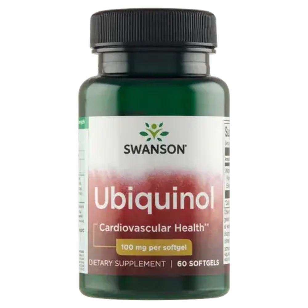 Диетическая добавка Swanson Ubiquinol 100 мг, 30 капсул