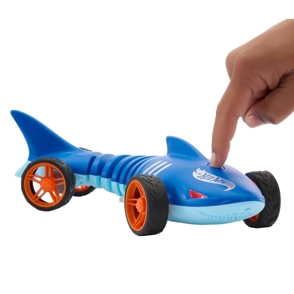 Hot Wheels - Дистанционно управляемый RC автомобиль Shark Speeder 1:15 Свет и звук HXJ83 / артикул   HXJ83  / GTIN 194735231263