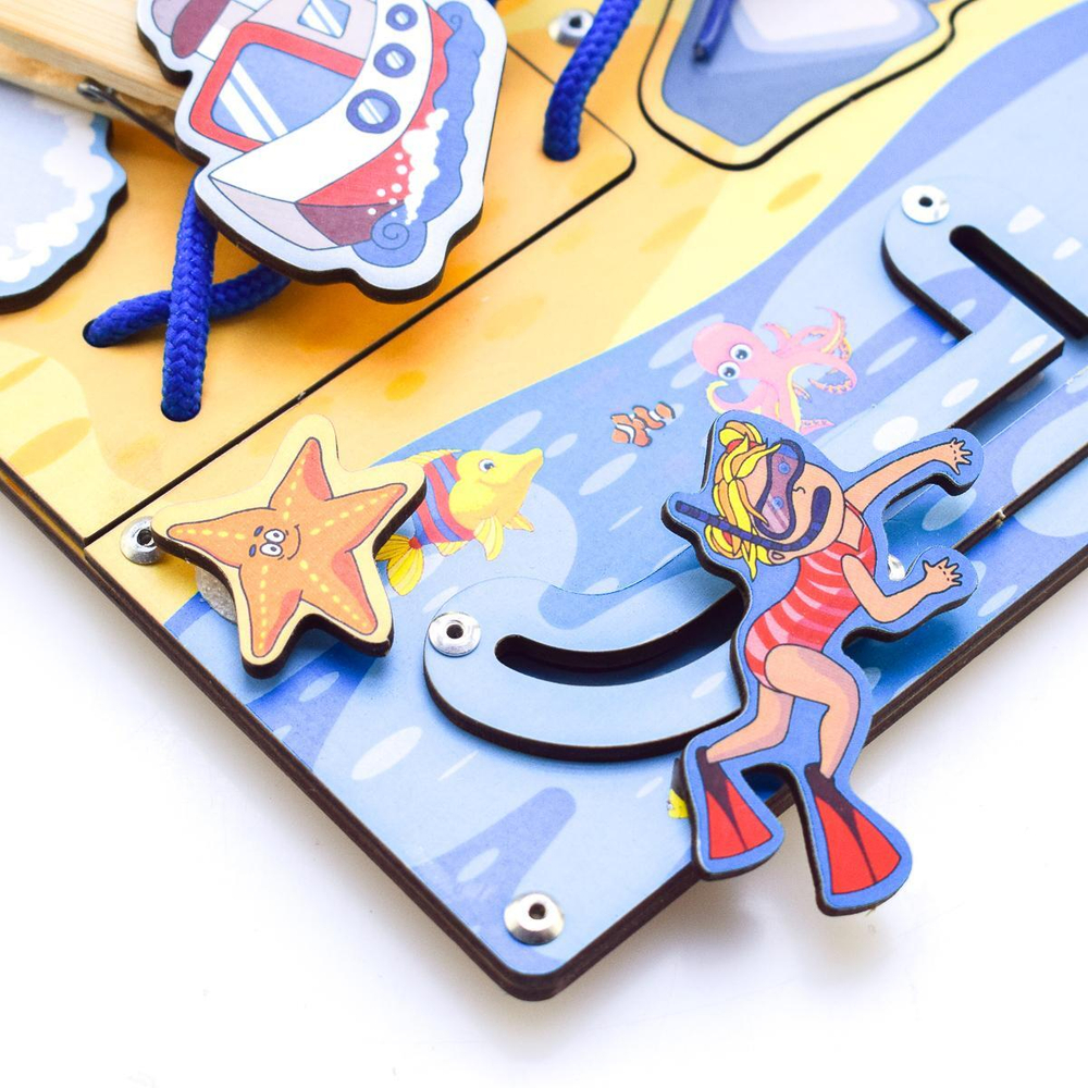 Бизиборд пляж