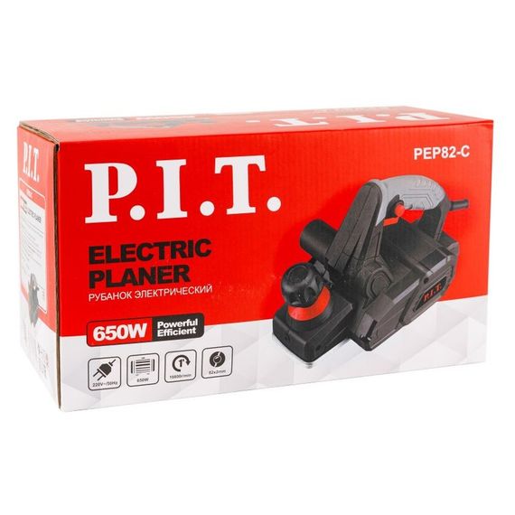 Рубанок PIT PEP82-C (650 Вт,16800об/мин,82мм) купить в Москве и Московской области по низкой цене с доставкой по России — (4) Рубанок PIT PEP82-C (650 Вт,16800об/мин,82мм) — (4)