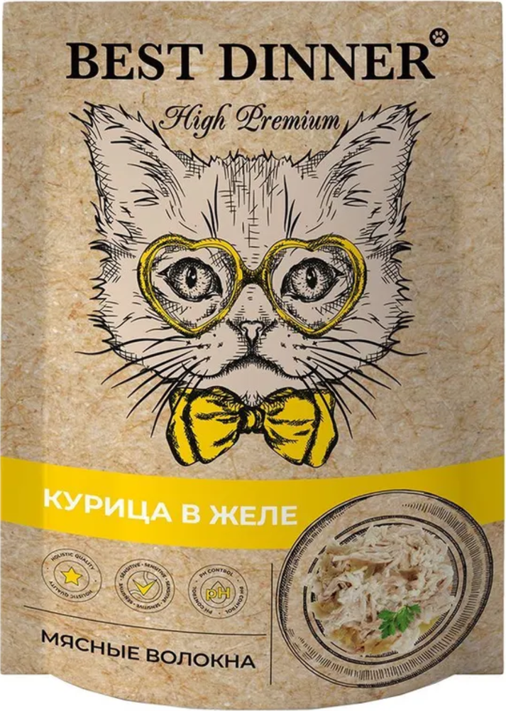 Best Dinner High Premium Курица в желе 85гр.*24шт.