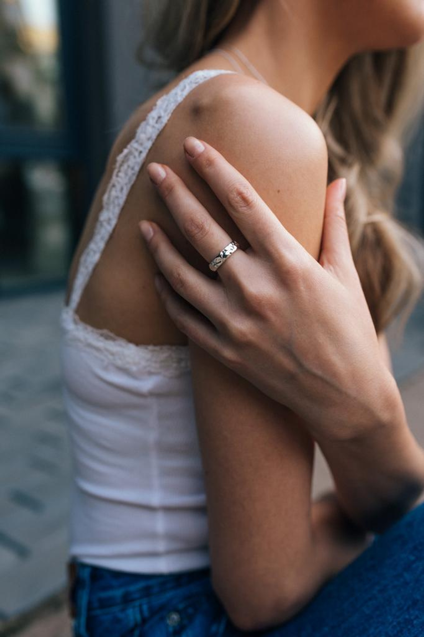 Кольцо фактурное