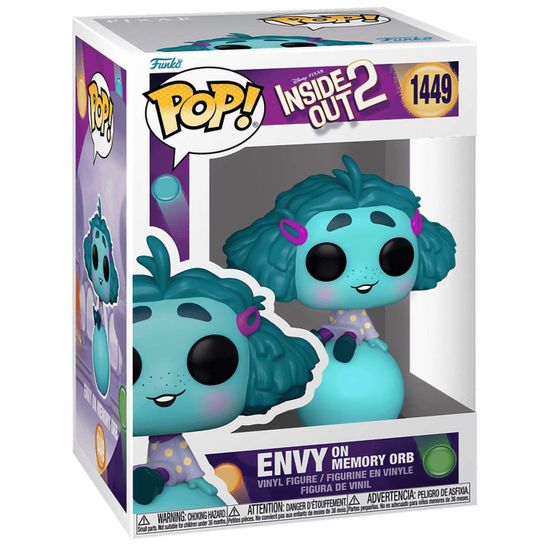 Фигурка Funko POP! Disney Inside Out 2 Envy (On Memory Orb) (1449) 75998 / Фигурка Фанко ПОП! по мотивам мультфильма "Головоломка 2", Зависть