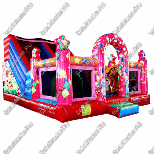 Коммерческий надувной батут "Цирк" 6*5*4 м