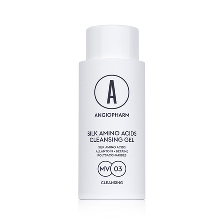Гель для умывания с аминокислотами ANGIOPHARM Silk Amino Acids Cleansing Gel