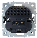 Розетка с заземлением  IEK BR-R14-16-U21-D31-K37