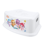 Подставка детская с декором малышарики (белый)