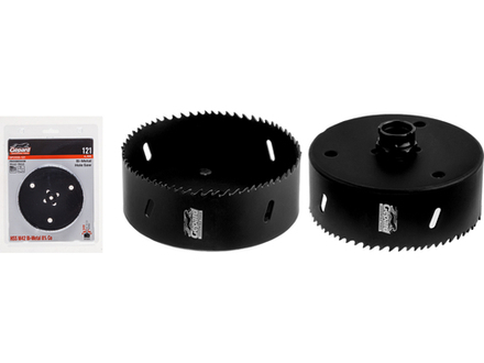 Коронка биметаллическая d121 мм PROGRESSOR GEPARD