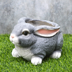 Фигура садовая-кашпо "Зайка" 24*16*20см, полистоун