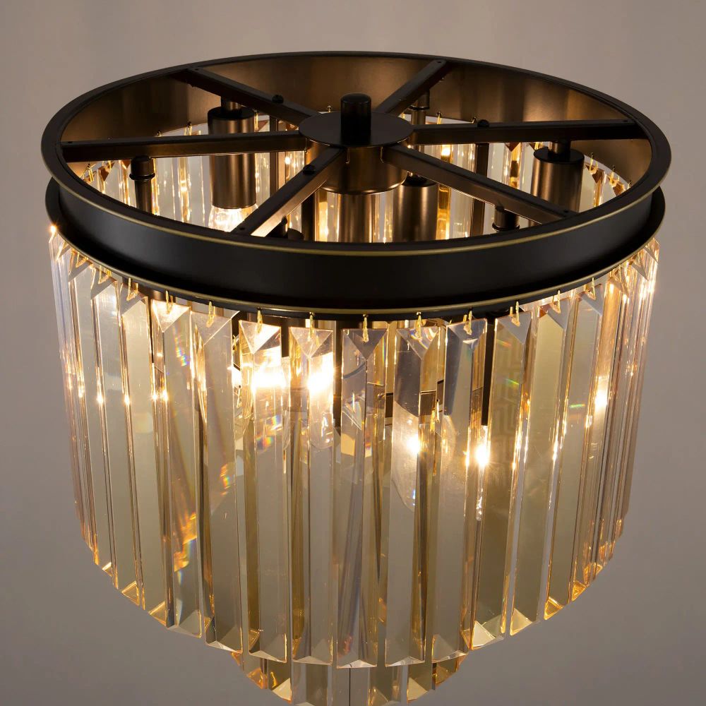 Citilux Мартин CL332962 Торшер хрустальный Шампань