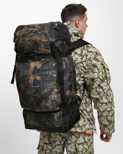 Рюкзак туристический Prival Михалыч 40л, камуфляж Лес