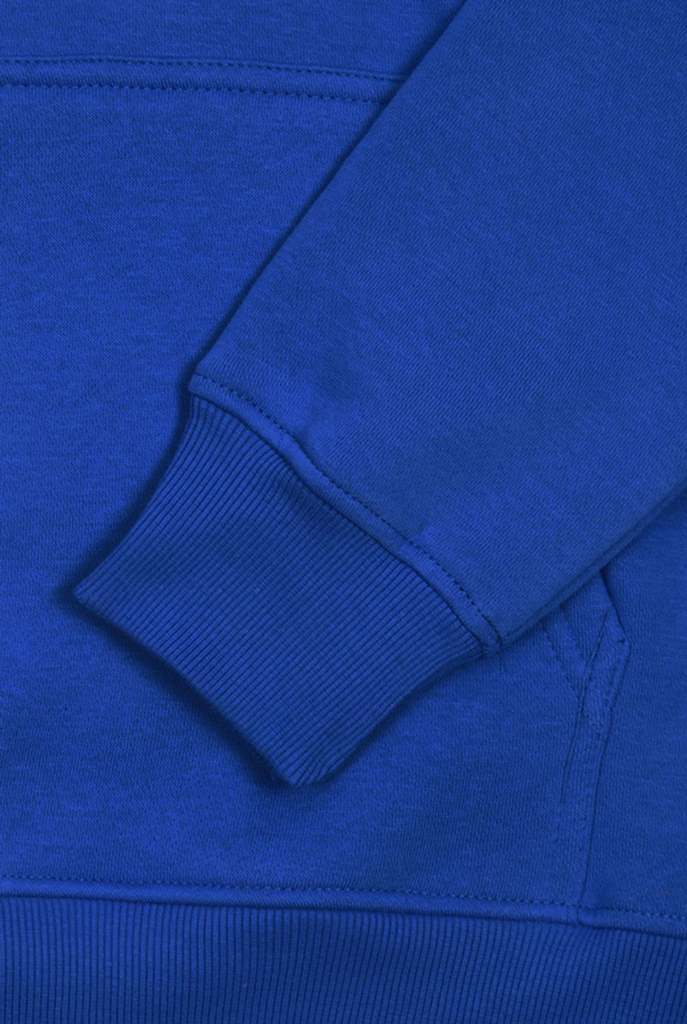 Синее худи мужское фото рукава