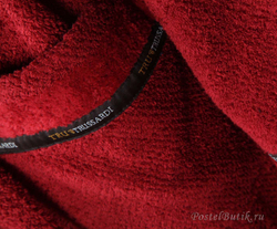 Халат махровый Trussardi Picki рубиновый Италия фото 0
