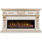 Каминокомплект Real Flame Corsica 42/BV WT с очагом Beverly 1000 (без обогрева)