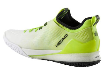 Мужские кроссовки теннисные Head Endure Pro - white/yellow