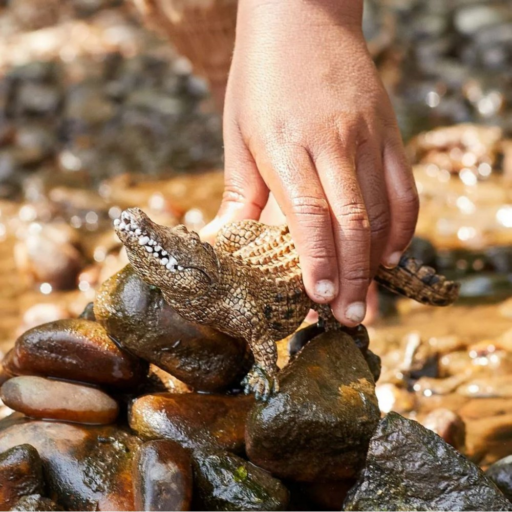Schleich - Крокодил - Самец с открывающейся пастью 14736