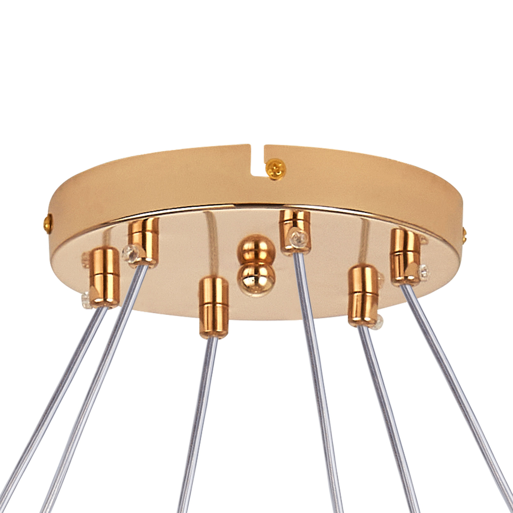 737063 Люстра ACRILE G9 6х6W(led) G9 ЗОЛОТО