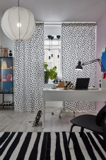 Письменный стол с ящиками - IKEA MICKE, 142x50 см, белый, МИККЕ ИКЕА