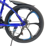 Велосипед Dinos 26" 21скор (стальная рама, диск. тормоз, Литые диски) Синий (DIN-15-4)