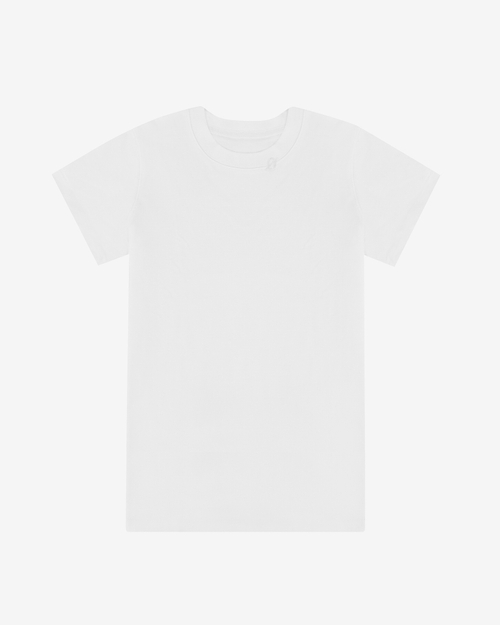 Женская футболка удлиненная AT EASE Woman t-shirt long white