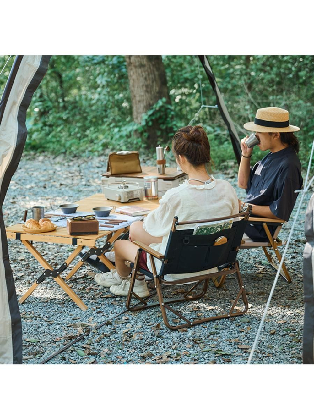 Стул Naturehike NH19Y002-D складной S, бежевый