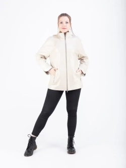 Куртка женская кожаная большие размеры