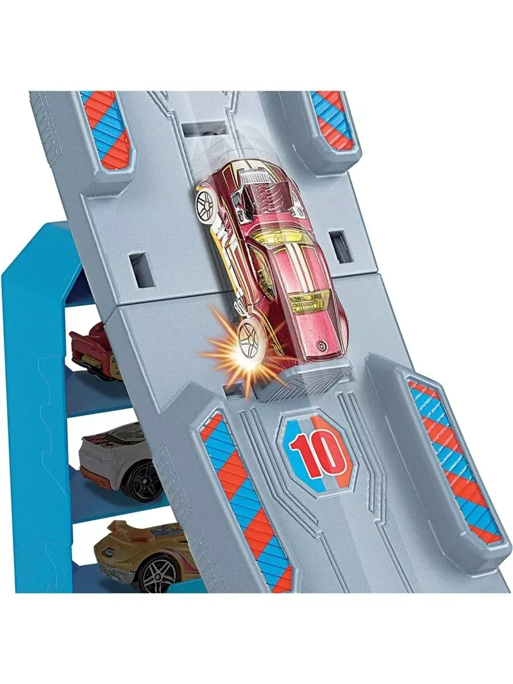 Автотрек Хот Вилс Трек гараж Чемпион GBF83 трасса с машинкой