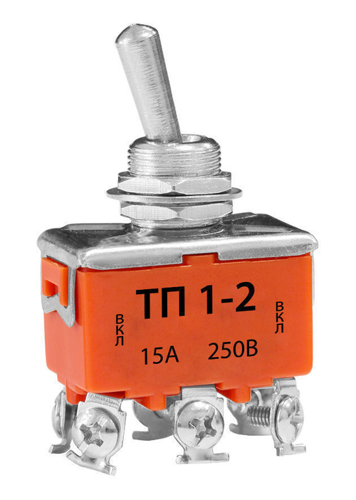 Тумблер ТП-1-2 15А 250В