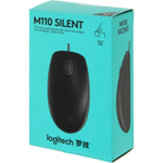 Мышь Logitech M110 Silent, USB, Black
