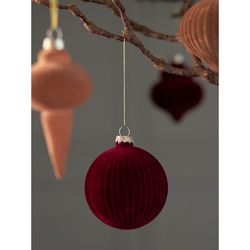 Набор ёлочных украшений Velvet mood из коллекции New Year Essential, 6 шт.