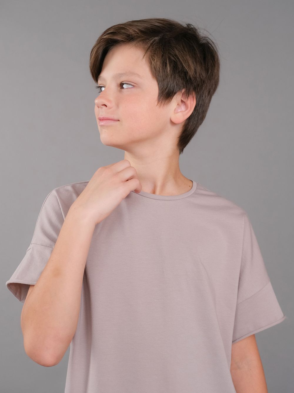 Футболка (Какао) Basics/Over