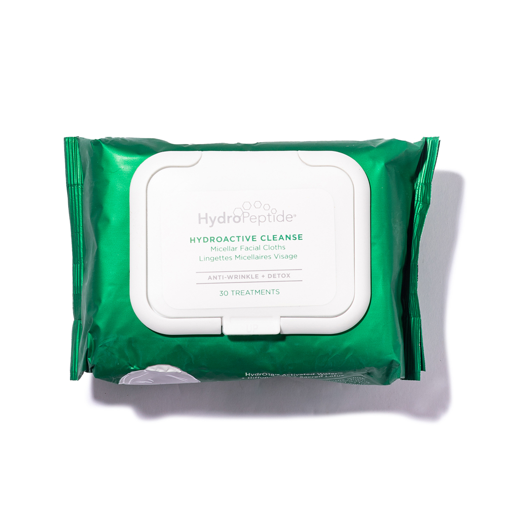 HYDROPEPTIDE CLEANSE MICELLAR TOWELETTES Мицеллярные очищающие салфетки с пептидами для демакияжа