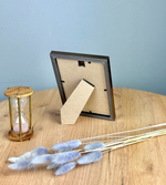 Фоторамка 10х15 см, желтая охра, фактура металл, арт. 1015.747812