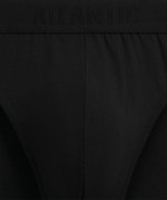 Мужские трусы слипы спорт Atlantic, 1 шт. в уп., микромодал, черные, MP-1590