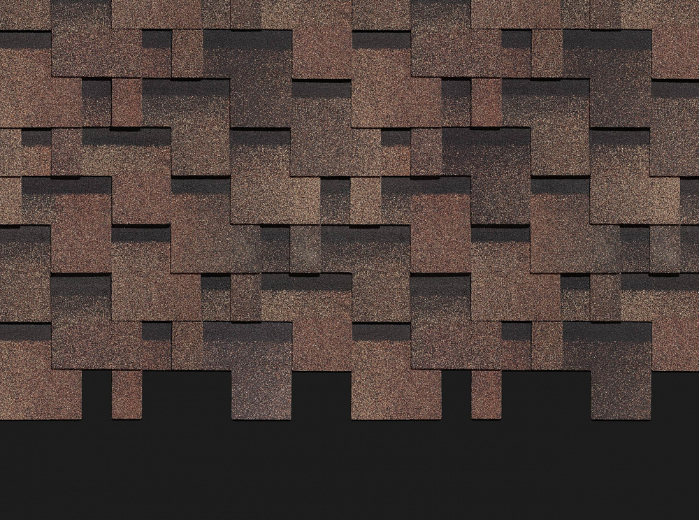 Гибкая черепица Döcke PIE PREMIUM/ ГЕНУЯ/ Трюфель