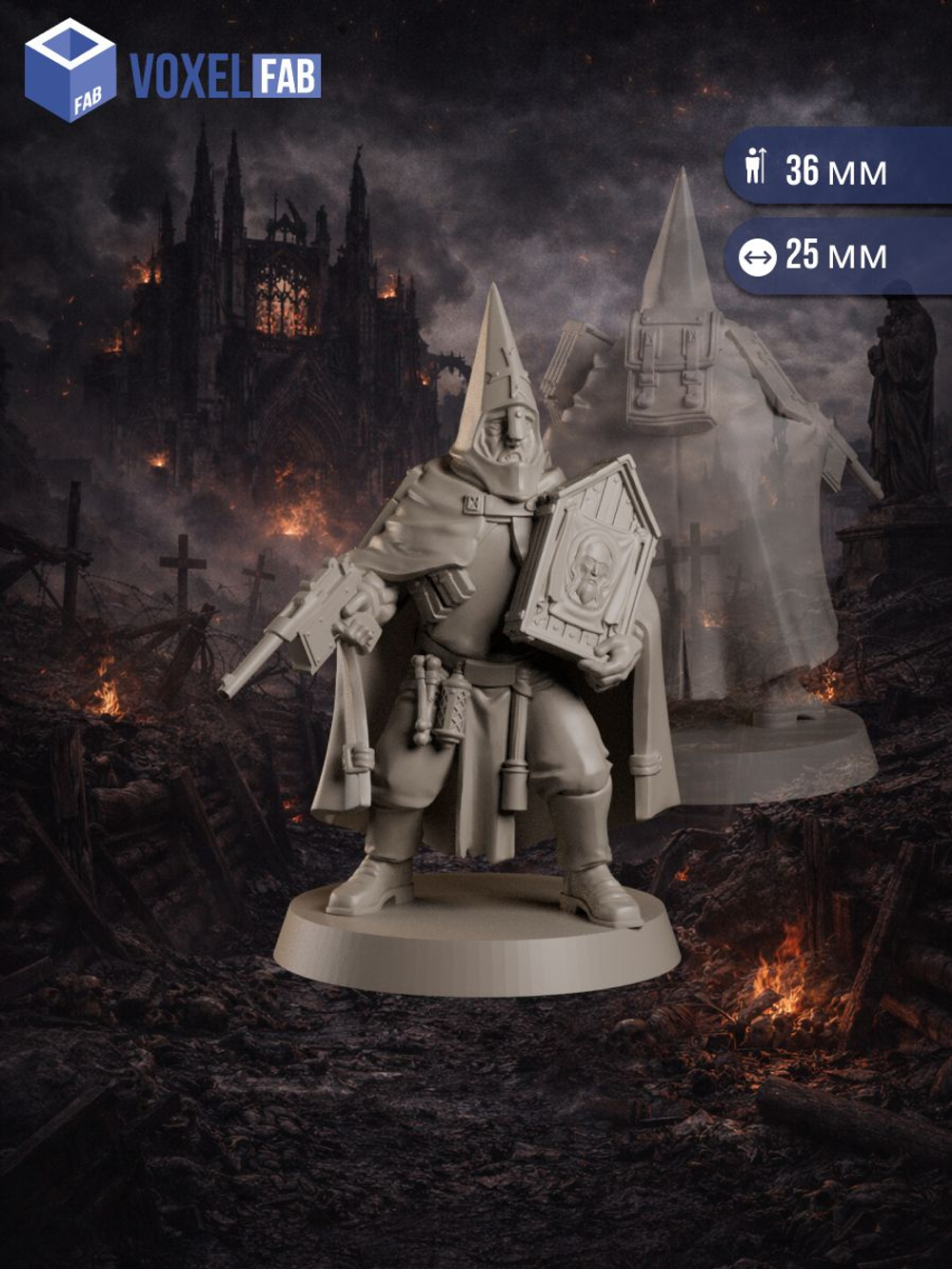 Апостолы Покаяния, Траншейные Пилигримы миниатюры для настольных игр РНИ, Trench Crusade