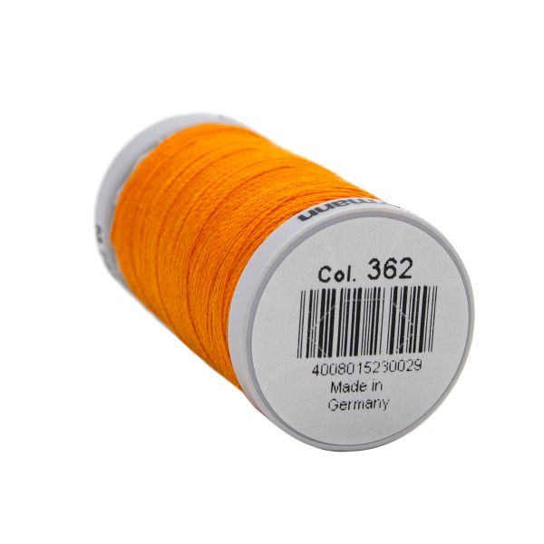 Нитки суперкрепкие Gutermann Extra Strong M782 №40 (100 метров), 5 кат. | 362 оранжево-желтый